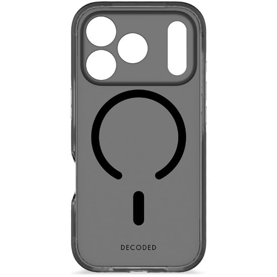 Coque transparente DropTec™ iPhone 17 Pro Frosted Black