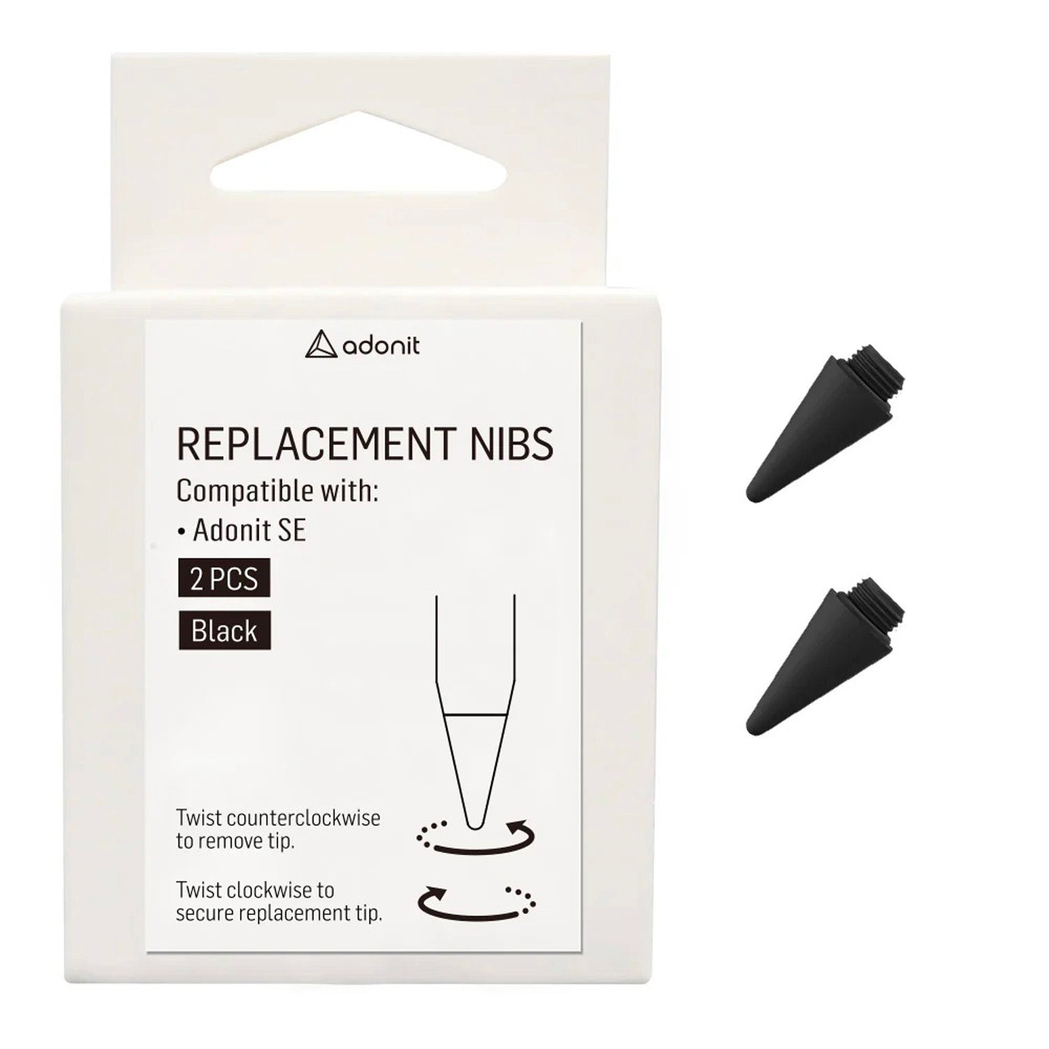 Replacement Tip SE Black