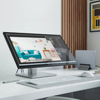 Clarity Fold Touch 27" 4K UHD Touchscreen Monitor with 65W Power Delivery, Webcam and Foldable Stand