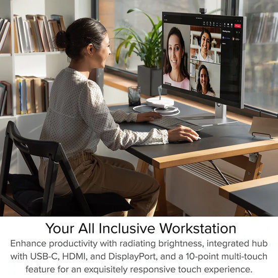 Clarity Pro 27" UHD 4K Monitor with 65W Power Delivery and Webcam