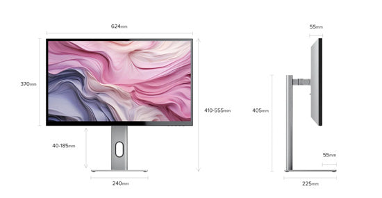 Clarity 27” UHD 4K screen