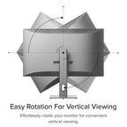 Clarity 27” UHD 4K screen