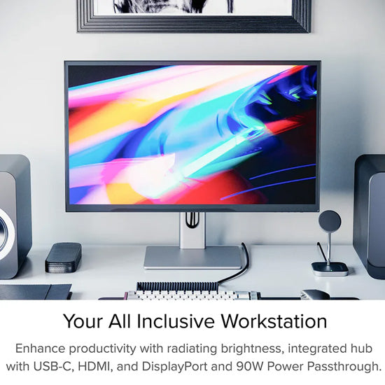 Clarity 27” UHD 4K screen