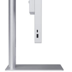 Aspekt 32” 4K UHD Docking Monitor with 145W USB Charging Silver Matte