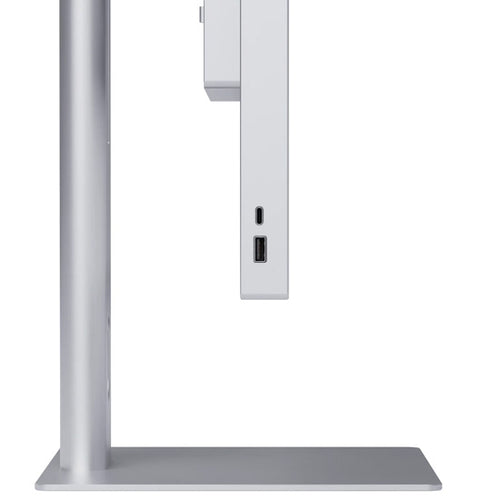 Aspekt 32” 4K UHD Docking Monitor with 145W USB Charging Silver Matte