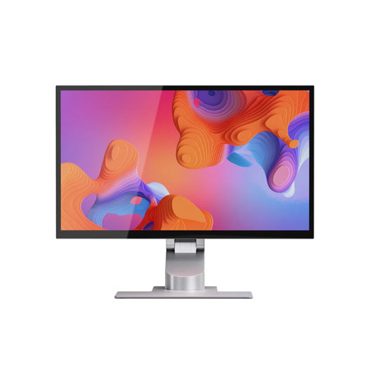 Aspekt Touch 32" 4K Docking Monitor with Touchscreen and 145W USB Charging Silver Matt