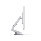 Aspekt Touch 32" 4K Docking Monitor with Touchscreen and 145W USB Charging Silver Matt