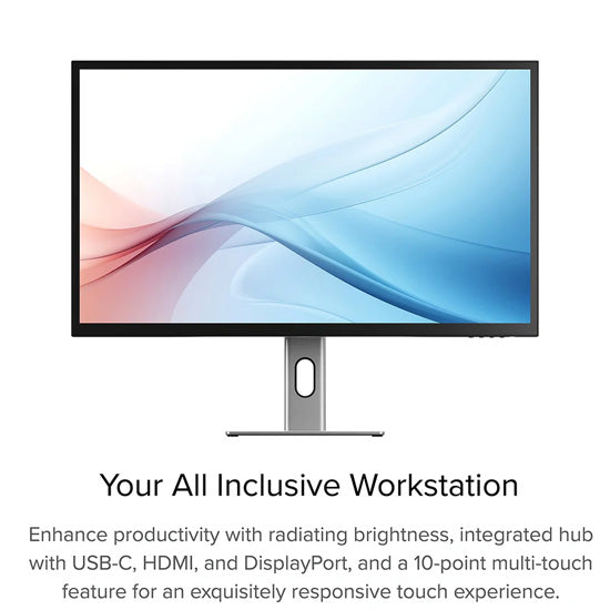 Clarity Max 32” UHD 4K monitor with USB-C power supply