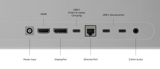 34" EDGE 21:9 QHD 100Hz Monitor with USB-C and 90W Power Delivery Silver