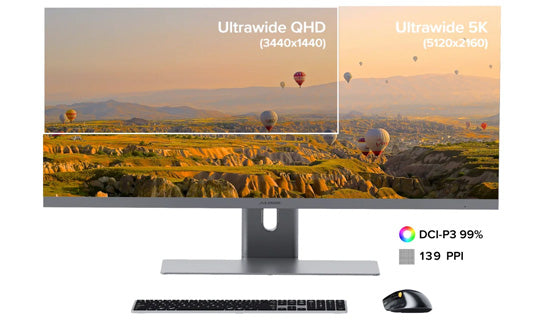 EDGE 40" 5K LCD Monitor with 90W PD Space Grey