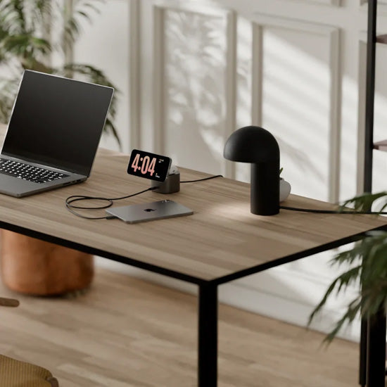 PowerPod 4-in-1 Qi2 Fast Wireless Charging Stand Black