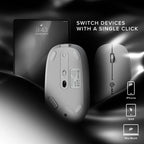 Echelon USB-C Rechargeable Wireless Mouse White