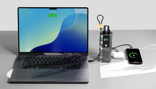 Ark Pro 27,600mAh Power Bank – 160W USB + Cable USB-C 50cm