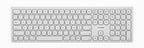 Echelon AZERTY Wireless USB-C Rechargeable Keyboard White