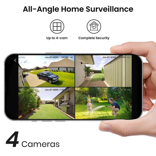 D1 Classic Solar 4 Camera Kit