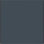 Smart Wall Switch H1 (no neutral, single rocker) Grey