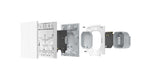 Smart Wall Switch H1 EU (No Neutral, Double Rocker) White