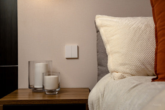 Smart Wall Switch H1 EU (No Neutral, Double Rocker) White