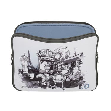 LA robe MBP 13 (no USB-C) I Lov Paris Blue Morning
