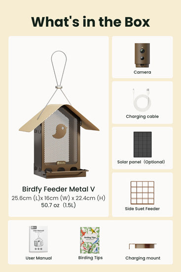 Feeder Metal V AI with Solar