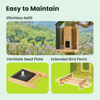 Feeder Bamboo AI Lifetime Free w/ Solar