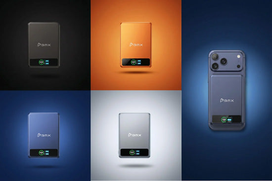 SolidSafe™ 10.000mAh Solid-State Magnetic Power Bank Black