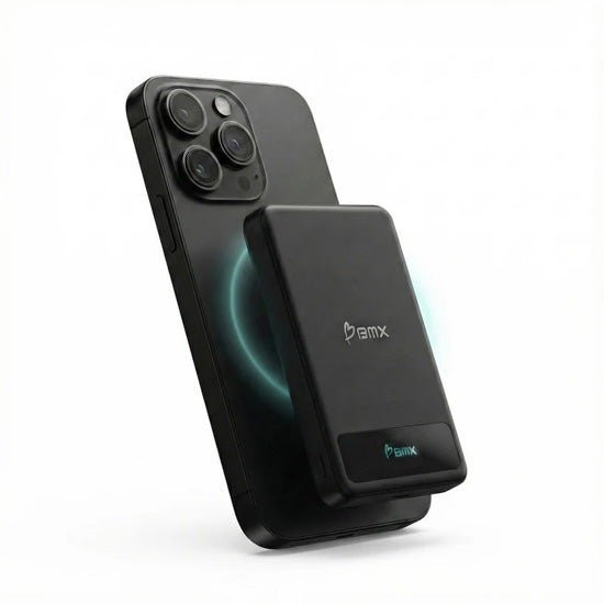 SolidSafe™ 10.000mAh Solid-State Magnetic Power Bank Black