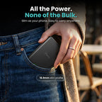 SolidSafe™ 10.000mAh Solid-State Magnetic Power Bank Black