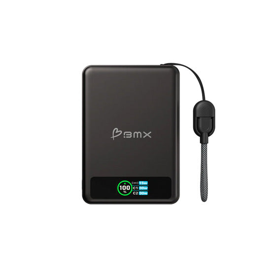 SolidSafe™ 10.000mAh Solid-State Magnetic Power Bank Black