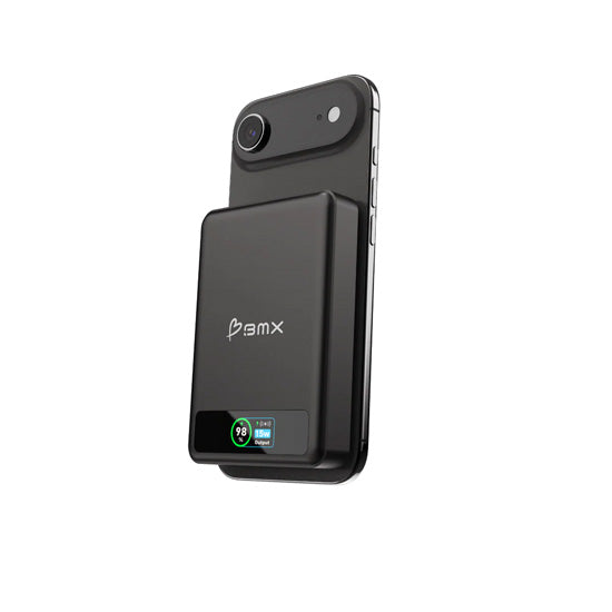 SolidSafe™ 10.000mAh Solid-State Magnetic Power Bank Black