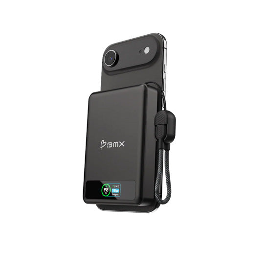 SolidSafe™ 10.000mAh Solid-State Magnetic Power Bank Black