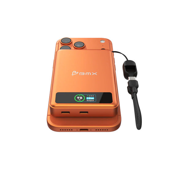 SolidSafe™ 10.000mAh Solid-State Magnetic Power Bank Orange