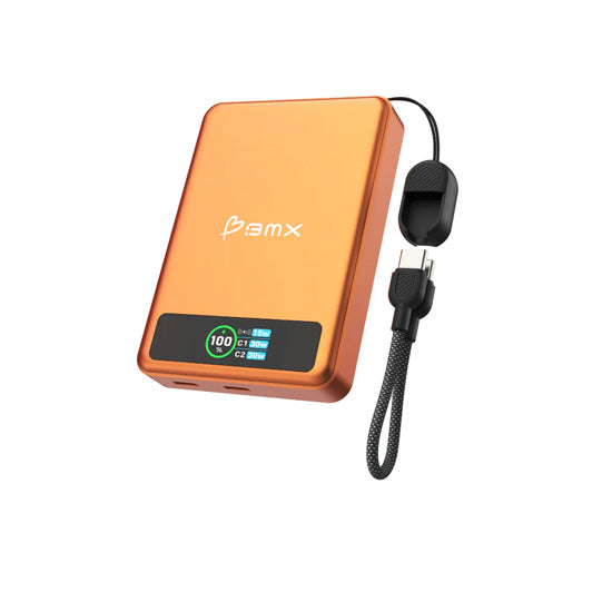 SolidSafe™ 10.000mAh Solid-State Magnetic Power Bank Orange