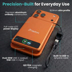 SolidSafe™ 10.000mAh Solid-State Magnetic Power Bank Orange