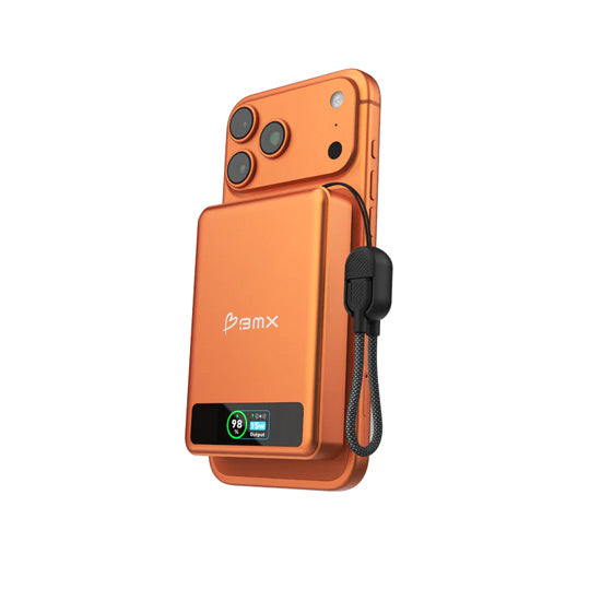 SolidSafe™ 10.000mAh Solid-State Magnetic Power Bank Orange