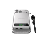 SolidSafe™ 10.000mAh Solid-State Magnetic Power Bank Silver