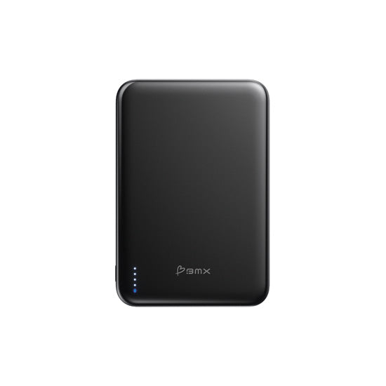 SolidSafe™ Air Titanium 5000mAh Qi2 Wireless Magnetic Power Bank Black