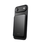 SolidSafe™ Air Titanium 5000mAh Qi2 Wireless Magnetic Power Bank Black