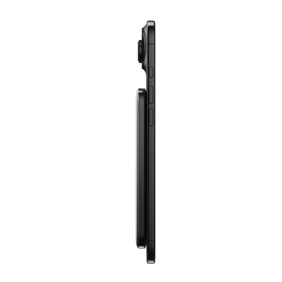 SolidSafe™ Air Titanium 5000mAh Qi2 Wireless Magnetic Power Bank Black