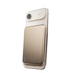SolidSafe™ Air Titanium 5000mAh Qi2 Wireless Magnetic Power Bank Gold