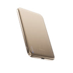 SolidSafe™ Air Titanium 5000mAh Qi2 Wireless Magnetic Power Bank Gold