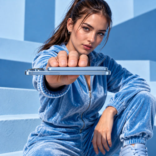 SolidSafe™ Air Titanium 5000mAh Qi2 Wireless Magnetic Power Bank Glacier