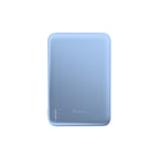 SolidSafe™ Air Titanium 5000mAh Qi2 Wireless Magnetic Power Bank Glacier