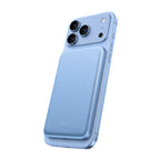 SolidSafe™ Air Titanium 5000mAh Qi2 Wireless Magnetic Power Bank Glacier