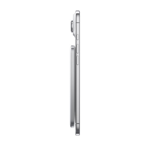 SolidSafe™ Air Titanium 5000mAh Qi2 Wireless Magnetic Power Bank Silver