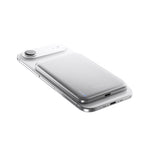 SolidSafe™ Air Titanium 5000mAh Qi2 Wireless Magnetic Power Bank Silver