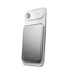 SolidSafe™ Air Titanium 5000mAh Qi2 Wireless Magnetic Power Bank Silver