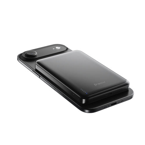 Magnetic Battery SolidSafe™ Air Titanium 10,000mAh Qi2.2 Black
