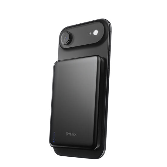 Magnetic Battery SolidSafe™ Air Titanium 10,000mAh Qi2.2 Black