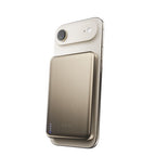 Magnetic Battery SolidSafe™ Air Titanium 10,000mAh Qi2.2 Gold